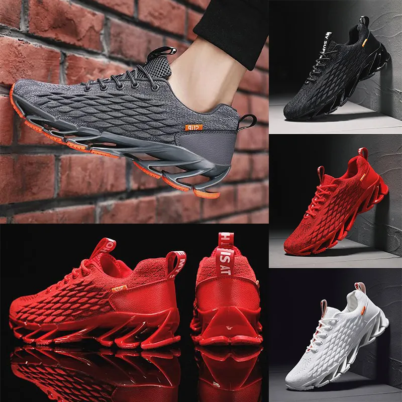 Claic Deigner Laufschuh Caual Männer Chauure Sport Schuh Runner Schwarz Weiß Blau Outdoor Trainer Sport_voghion.com