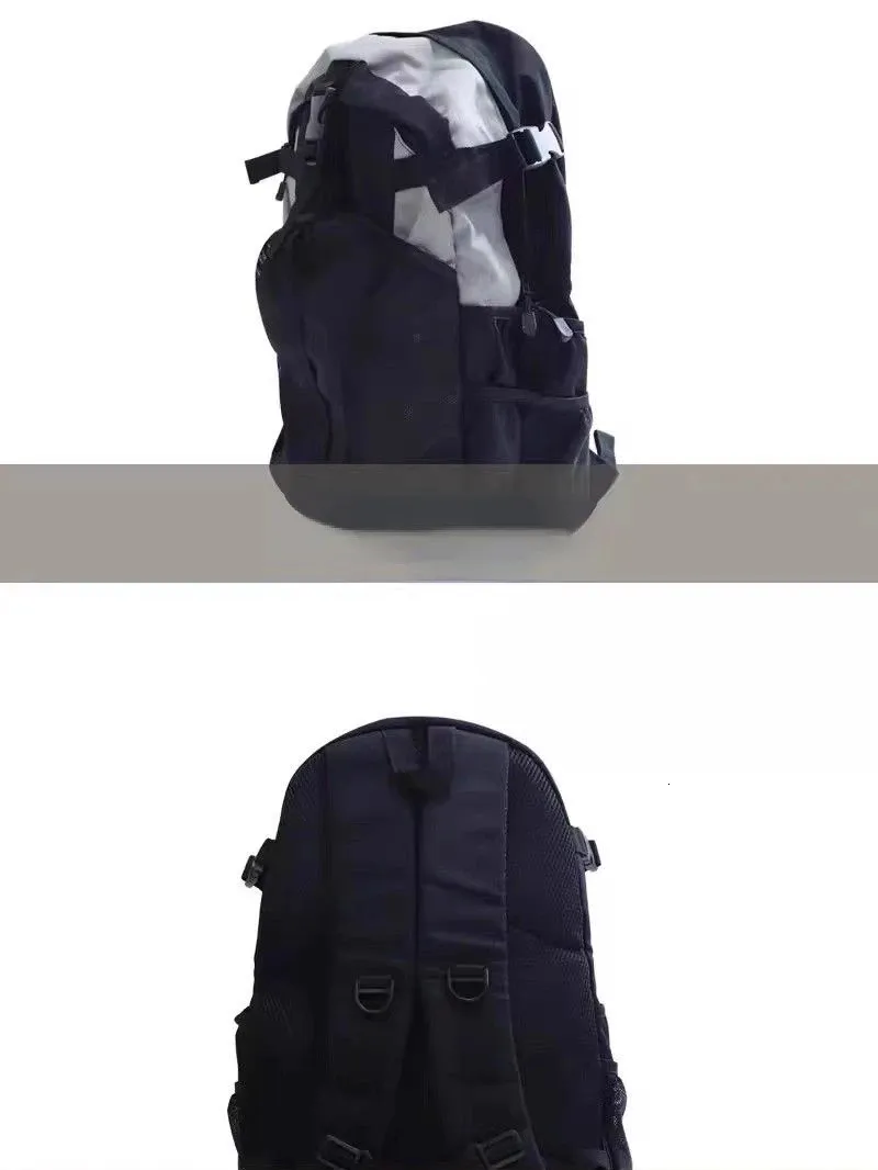 Casual Patchwork Backpack Contrast Colour Vintage School Bag_voghion.com