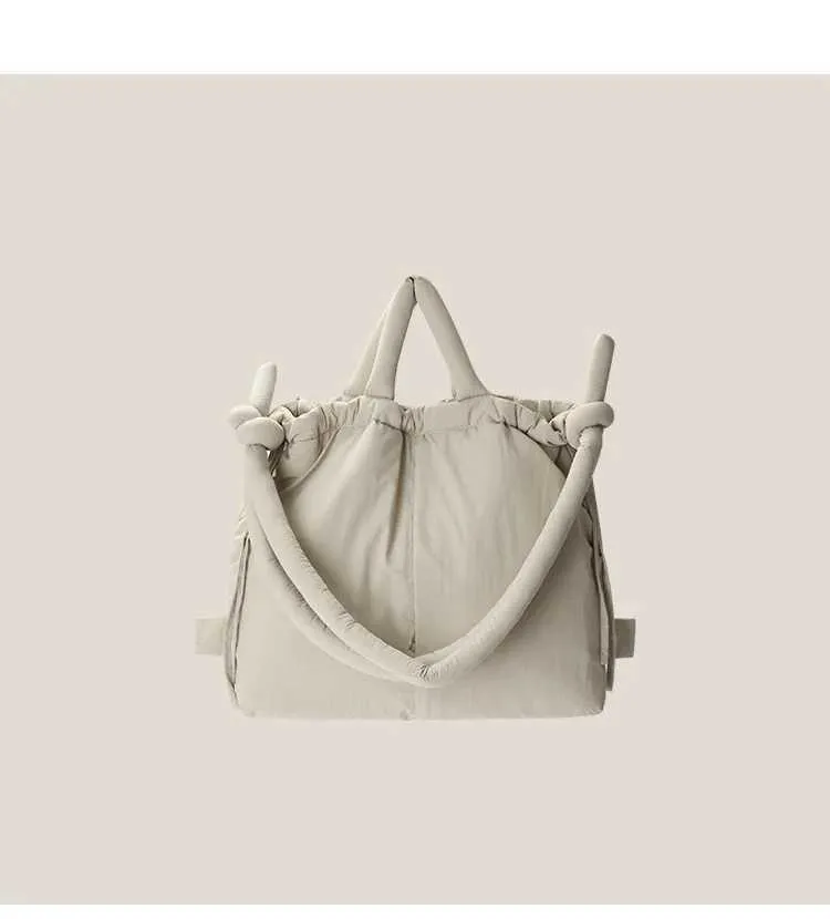 Puffy Tote Bag Women’s Designer Shoulder Bag Large Capacity_voghion.com
