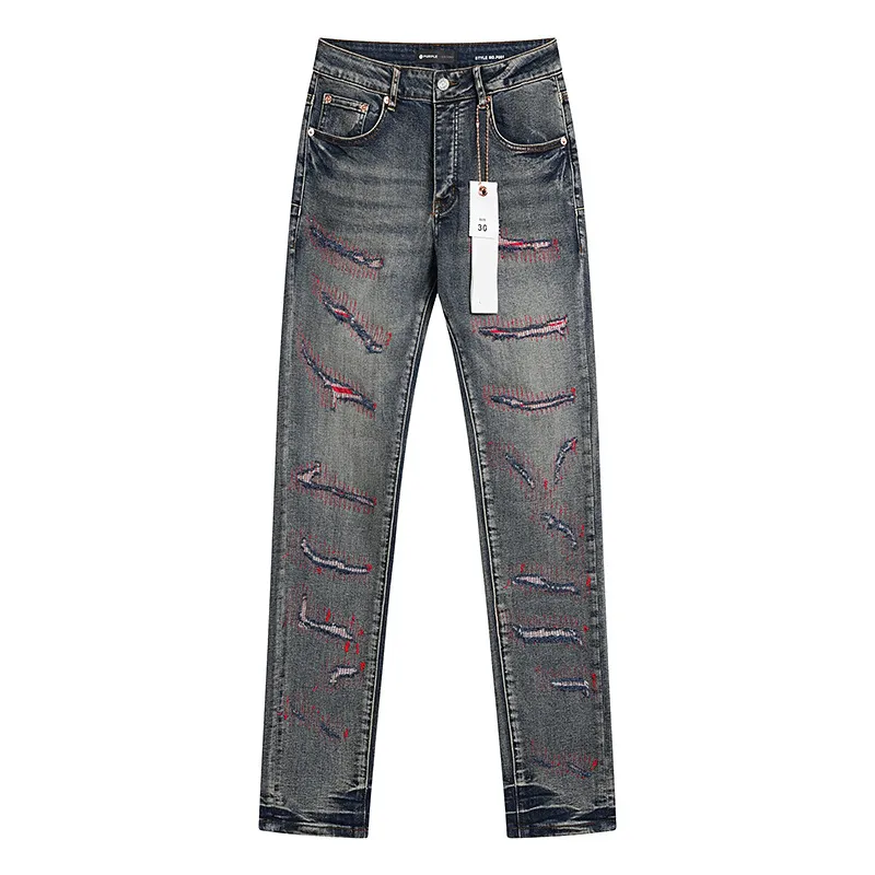 Designer Jean Denim Trousers For Mens Jeans Trends Slim Fit Motorcycle Mans Stacked Jeans Men Sweatpants_mkmklike.com