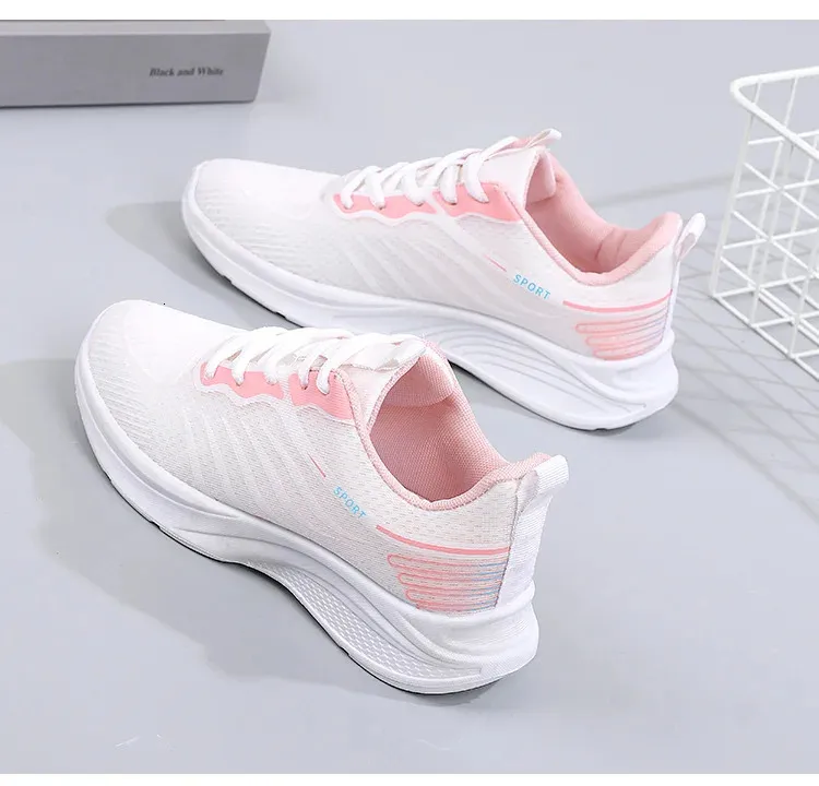 Chaussures de sport d'extérieur légères et polyvalentes, respirantes et confortables, en maille, décontractées et souples_voghion.com