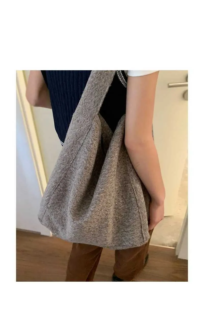 Dames schoudertas tweed retro luipaardprint herfst winter_voghion.com