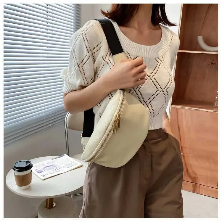 Mode Fanny Frauen Taille Pack Casual Crossbody Brust Taschen Unisex Hip Bum Reise Wasserdichte Gürtel Tasche Sport Geldbörse_voghion.com