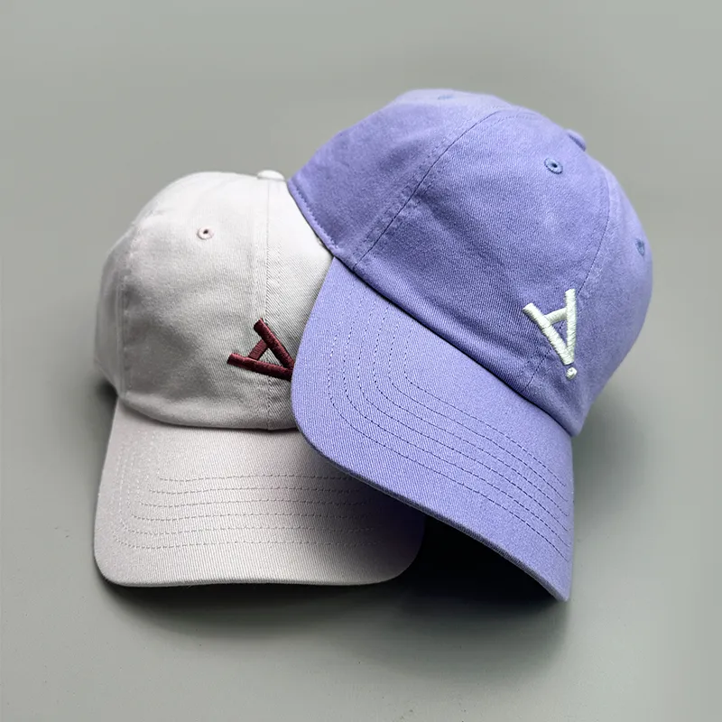 Cappellini da baseball con visiera morbida ricamati con lettera A, cappelli da baseball coreani da uomo e da donna, alla moda, traspiranti, semplici, snapback_voghion.com