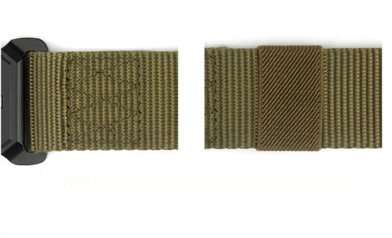 Ceinture en toile pour pantalon de travail tactique en nylon tressé pour homme, accessoire d'entraînement militaire, audiophile, pour étudiant_voghion.com