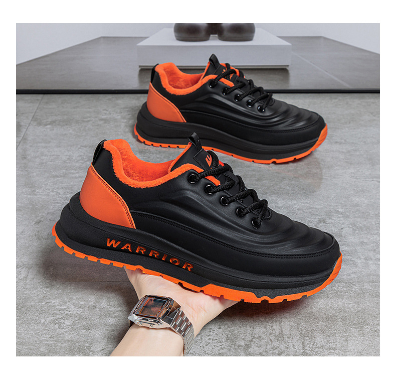 Cotton 2024 New Winter Men's Velvet Thickened Casual Running Sports Shoes _voghion.com