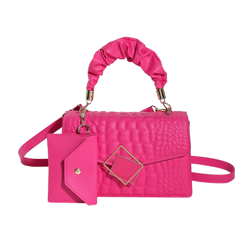Popular for women in spring 2024, new crocodile patterned mother and child small square bag, commuting temperament,_voghion.com