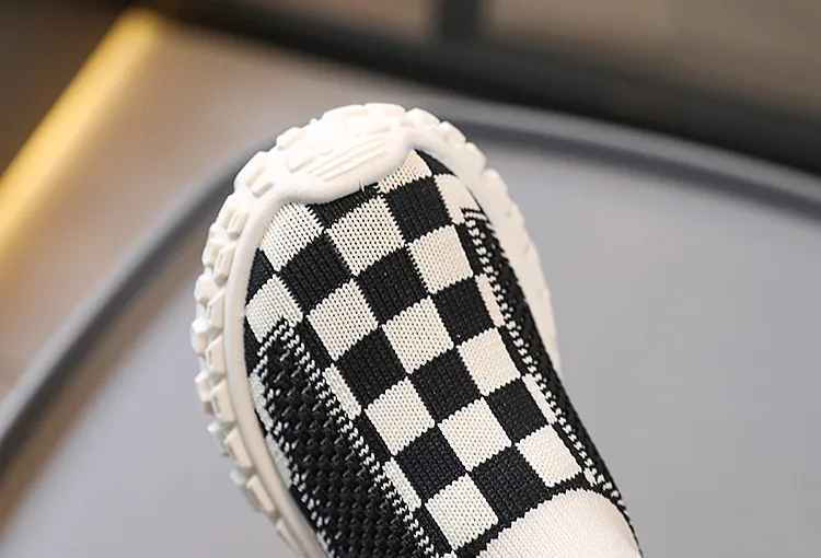 Sneakers Jenter Gutter Fritidssko Pustende netting Myke såler Happysteps Småbarnssko Størrelser US5c-US1y_voghion.com