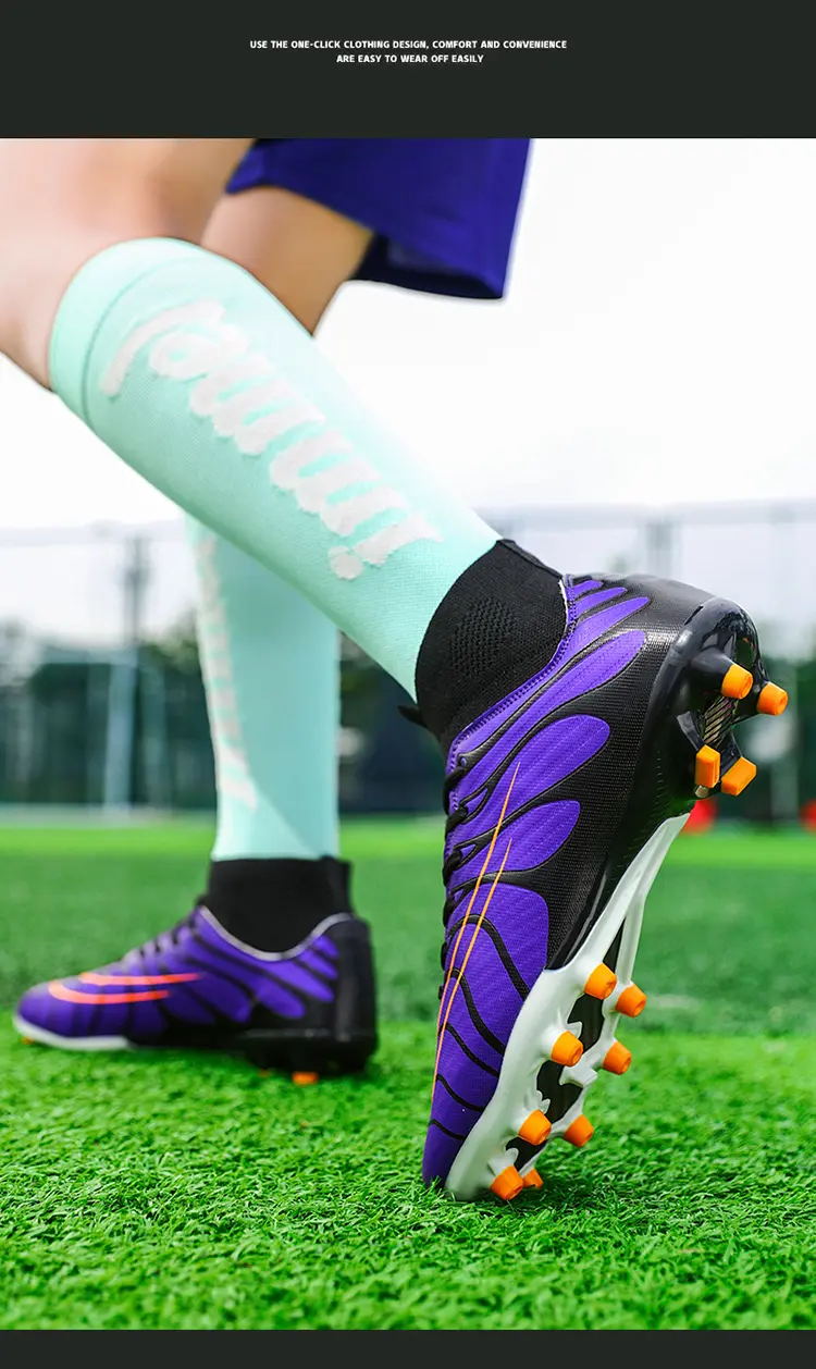 Assassins 15. Generation Fußballschuhe Leonardo DiCaprio, Cristiano Ronaldo, Neymar AG, Short High Top TF, Kinder Spike_voghion.com