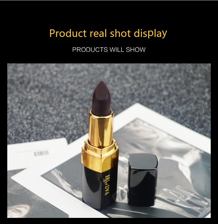 Yacai Si e Moisurizing Black Rose si agitano rapidamente con lo stesso Syle, Sain Cup, Does No Fade Lipsick Live_voghion.com