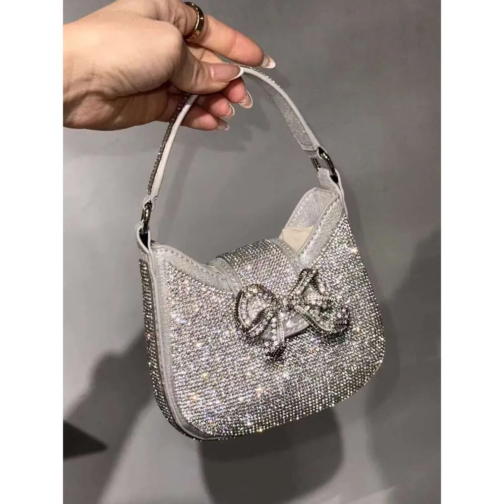 Glitter Shiny Mini Rhies Dia Evening Fashion Women Handbag Wedding Party Clutch Purse Crossbody Bag_voghion.com