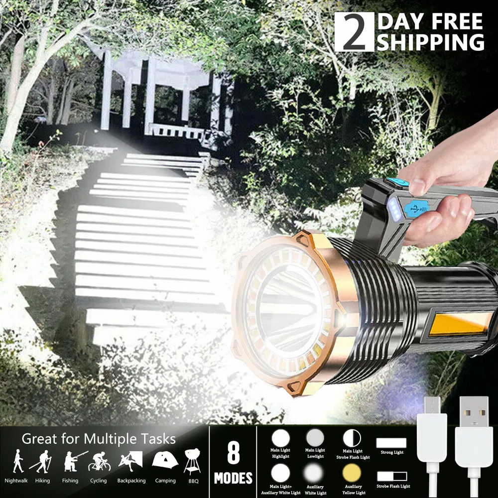Superheller Led-handscheinwerfer Für Camping Und Outdoor-einsatz_voghion.com