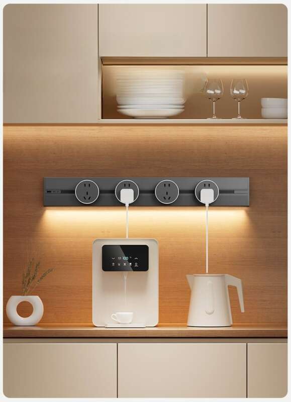 【Protección ocular con alta reproducción de color】 Riel con luz de inducción USB-C para cocina, sala de estar, hogar, deslizante móvil_voghion.com
