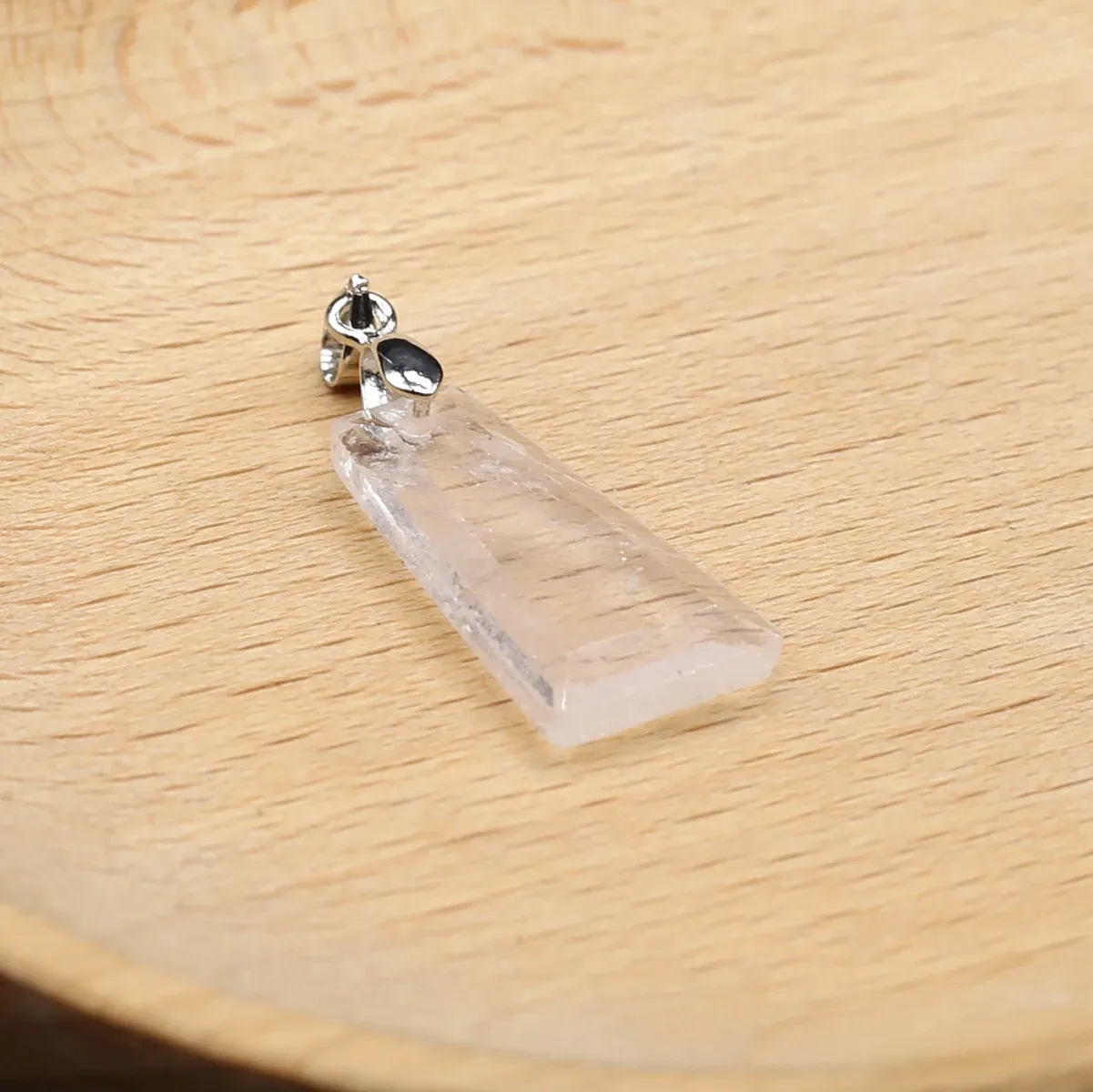Collane con ciondolo 10 pezzi all'ingrosso pietra naturale quarzo rosa agata trapezoidale creazione di gioielli fai da te collana orecchini_voghion.com