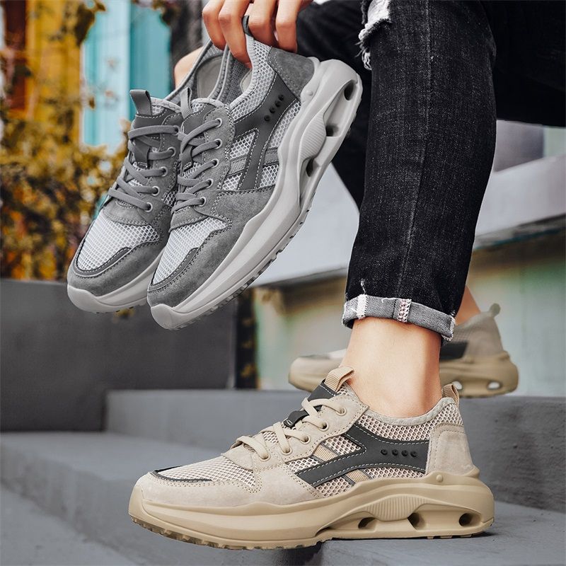 Hot Selg Herren Sommer Atmungsaktiv 2024 Neue Trend Sport Und Freizeit Sandfarbene Schuhe Für Männer_voghion.com