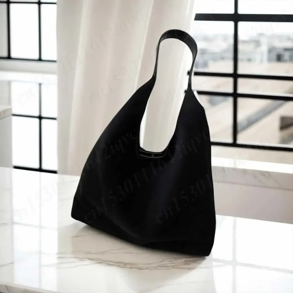 Borsa a tracolla semplice in pelle scamosciata vintage da donna, grande capacità, elegante, da viaggio, con chiusura a gancio, in tinta unita, 240919_voghion.com