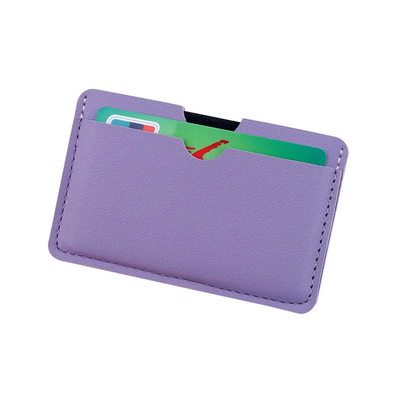Portafoglio da uomo in pelle PU, ultra sottile, con 3 scomparti, per carte di credito, monete e carte di credito._voghion.com