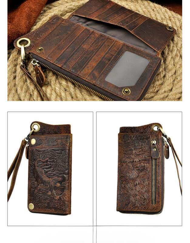 Leather Wallet, Handbag, Card Bag, Women's Bag, Sports Bag, Men's Bag, Multifunctional Large Capacity, Stylish And Beautiful
_voghion.com