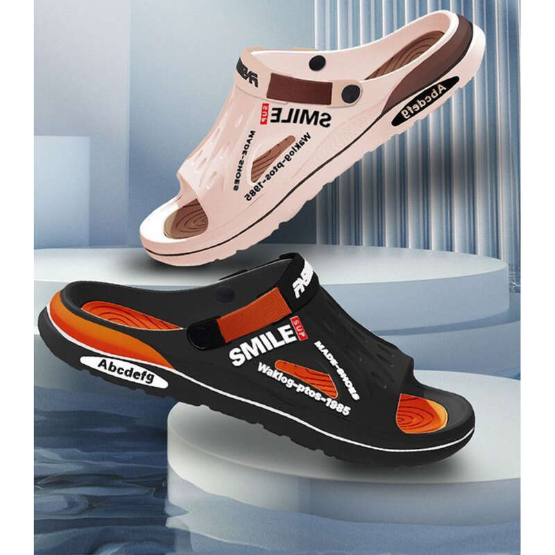 Pantofole traspiranti, abbigliamento estivo da uomo per l'esterno, fondo spesso antiscivolo, sandali sportivi estivi_voghion.com