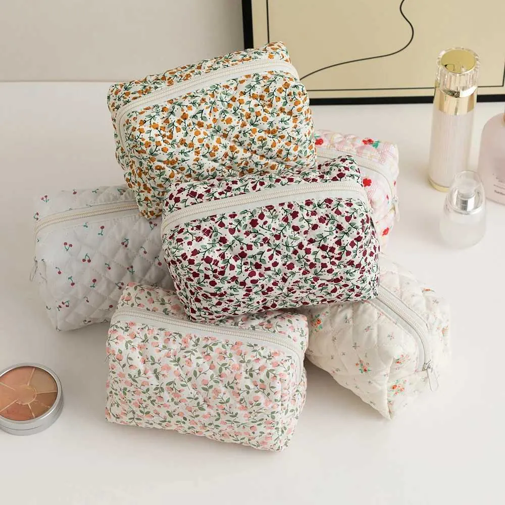 für Frauen Organizer Korean Wer Printing Womens Reise Make-up Tasche Beauty Box Y241023_voghion.com