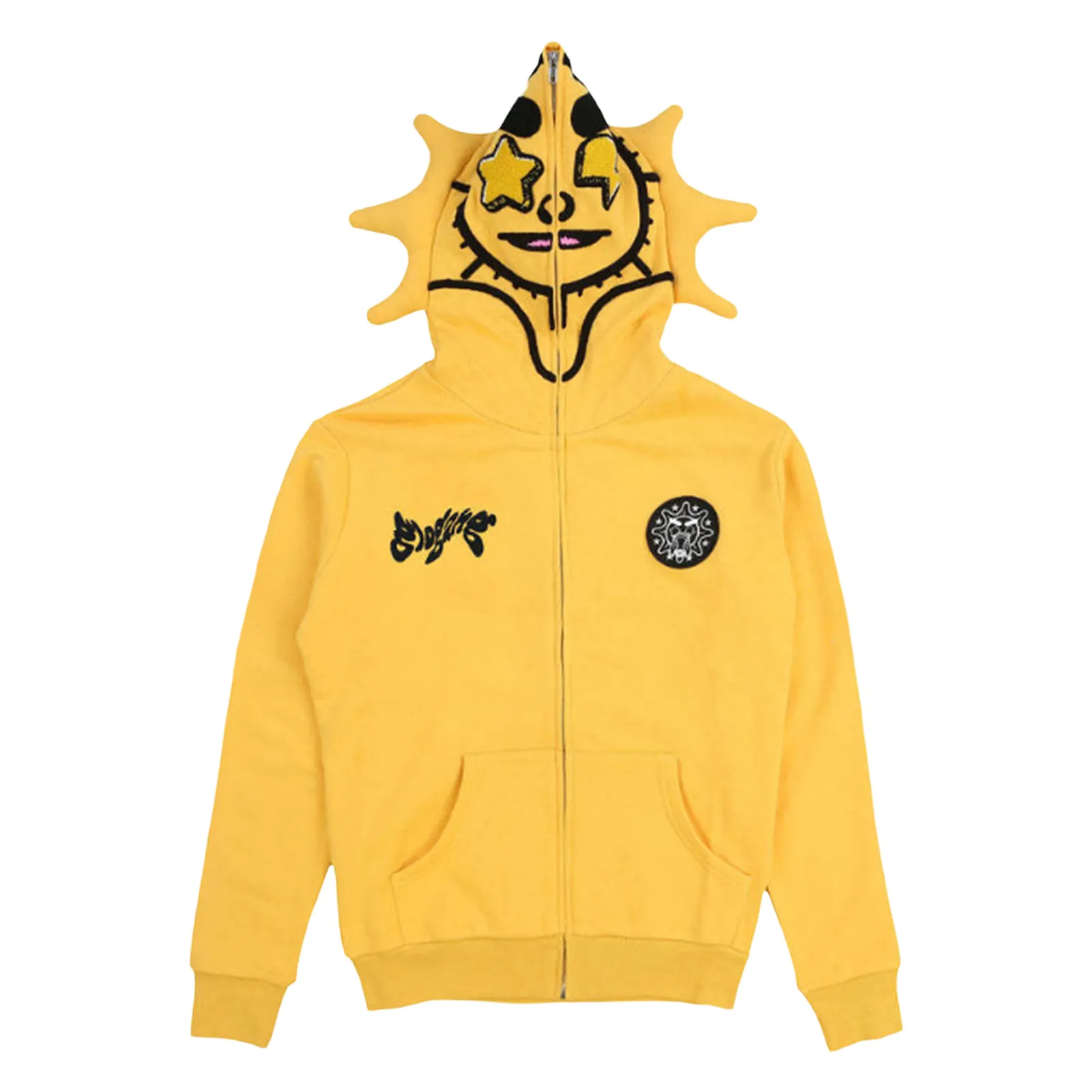Hoodies Sweatshirts Mens Fast Glo Gang The Glory Full Zip Hoodie High Street 1 Men Women Drink Embroidery Cartoon Hoody_voghion.com