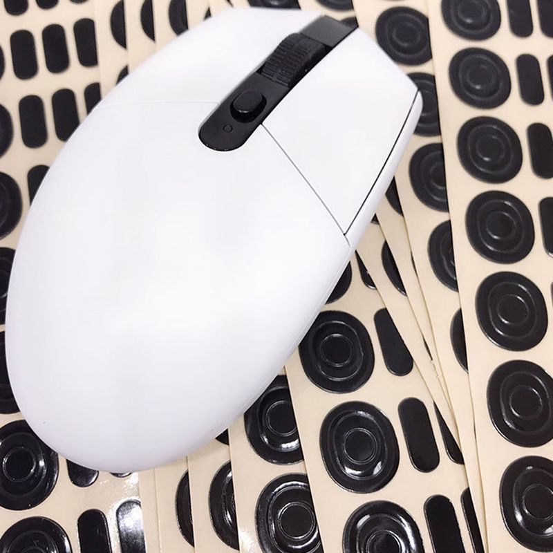 2 Sets Wireless Mouse Skates Pads Protective Cover Case for Logitech G304/G305_voghion.com