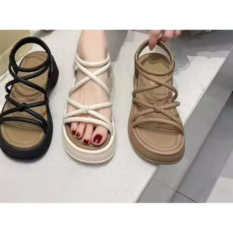 2025 Summer Sandals, New Student Style Versatile, Non-slip, Wear-resistant, Casual, Anti-odor_voghion.com