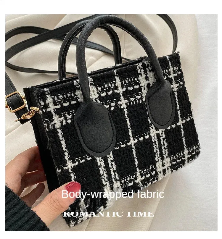 Női mini kézitáska női tok divat csekk mintás váll keresztben Messenger könnyű, egyszerű, elegáns hordtáska_voghion.com