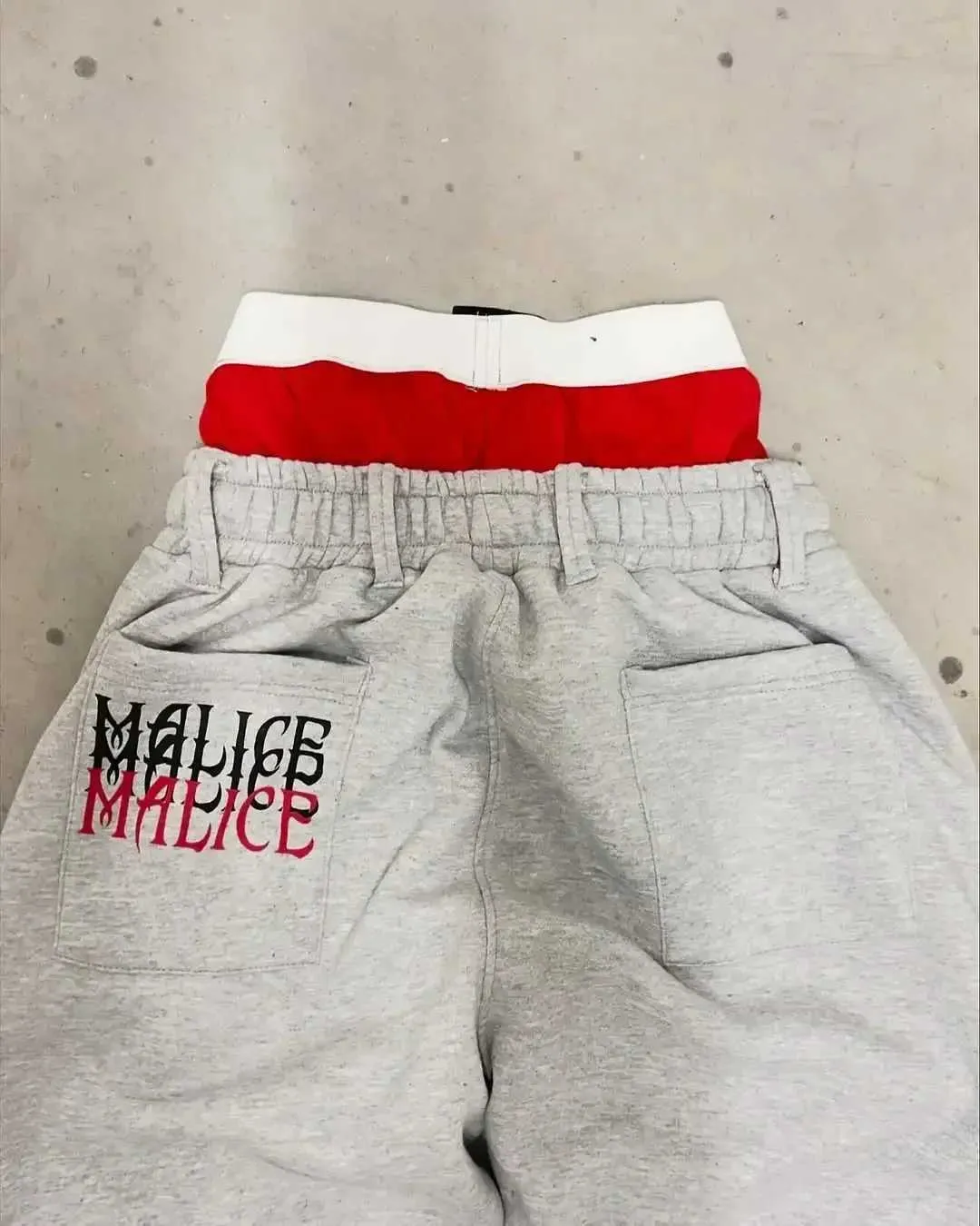 Pantalon de jogging taille haute à cordon de serrage pour homme, style hip-hop, style streetwear, style cargo baggy Y2K_voghion.com