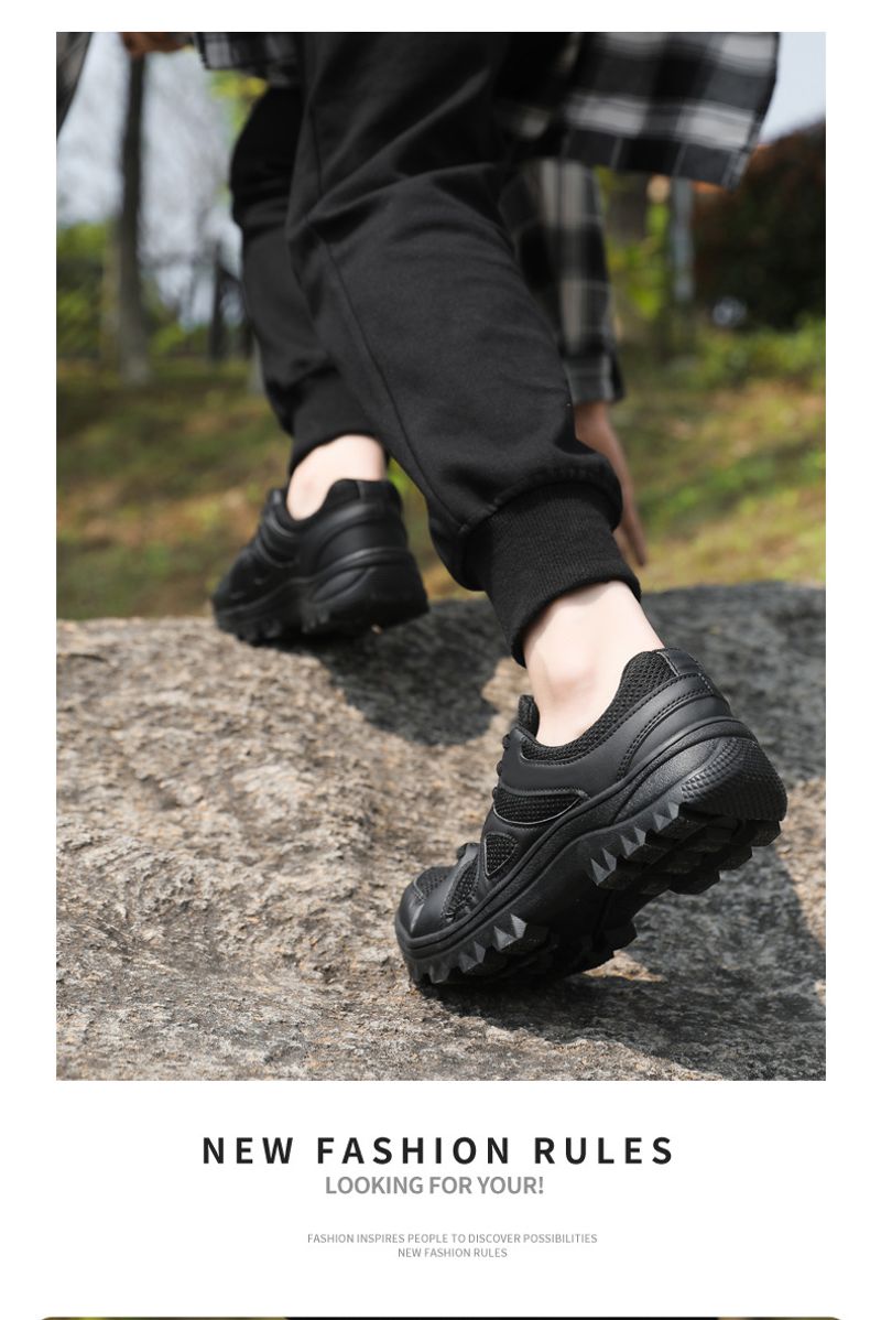 Bequeme Wanderschuhe, modische bequeme Outdoor-Sportschuhe, lässige und einfache atmungsaktive Paar-Reiseschuhe_voghion.com
