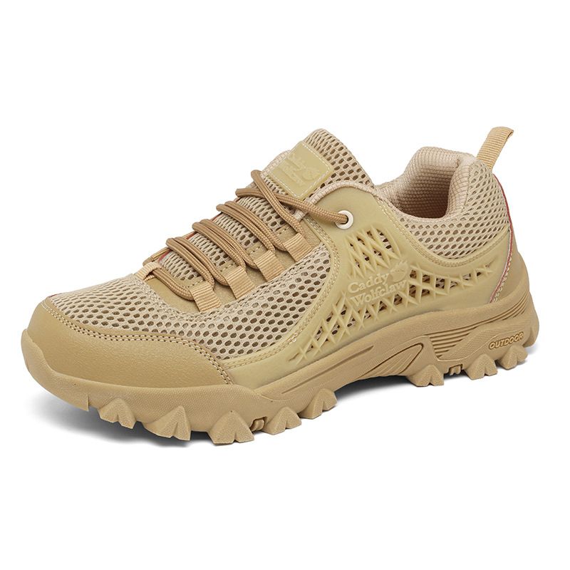 Extra große Größe rutschfeste Wüste Outdoor Wandern Freizeitschuhe Militärstiefel Funktionsschuhe_voghion.com