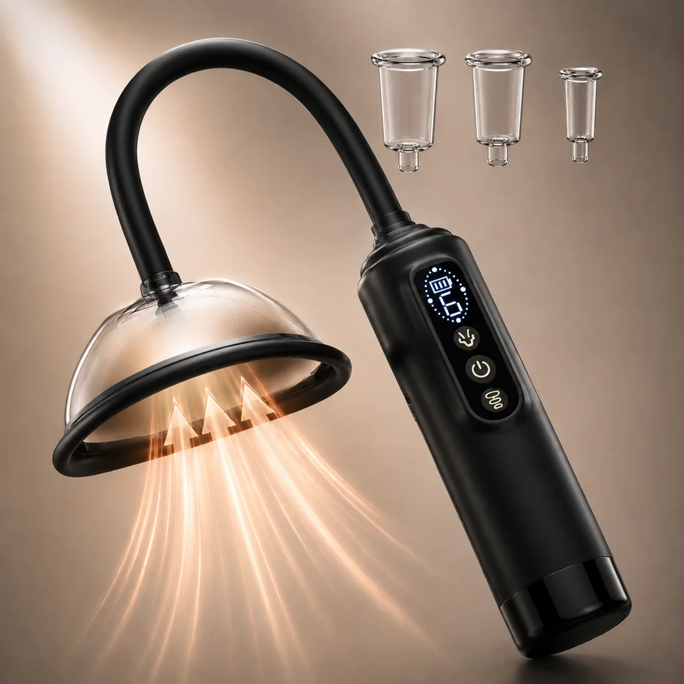 Pompe à succion électrique pour clitoris et mamelons_voghion.com