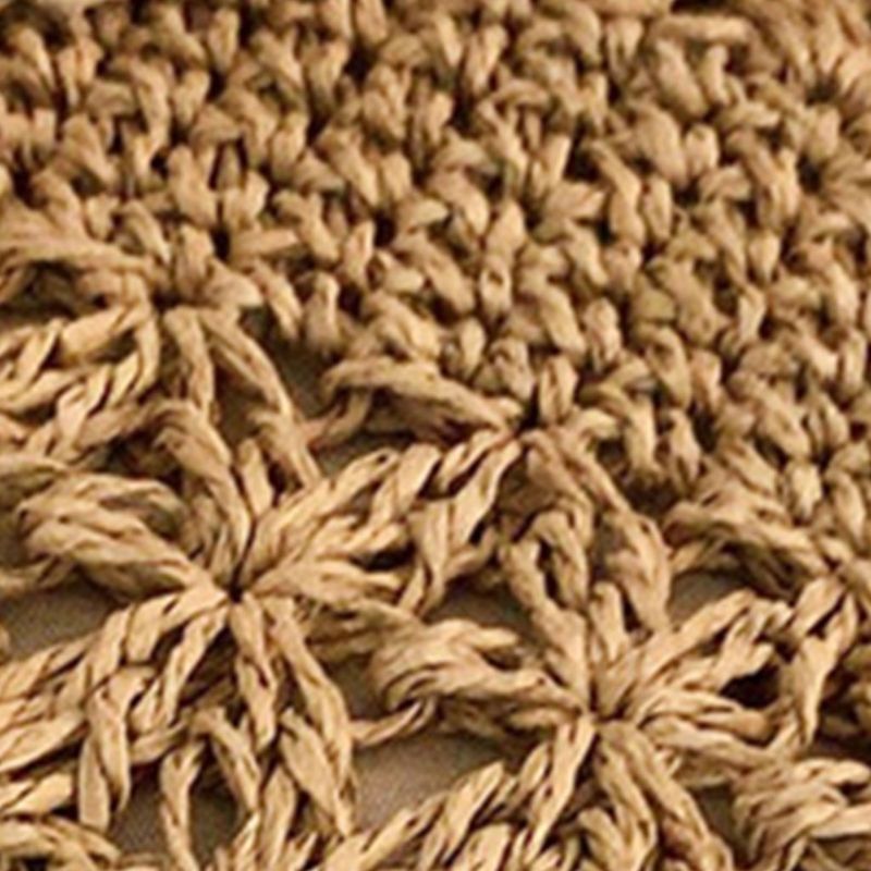 Women Beach Woven Straw Shoulder Messenger Bag with Tassel Boho Hollow Out Crochet Crossbody Handbag rame Purse_voghion.com