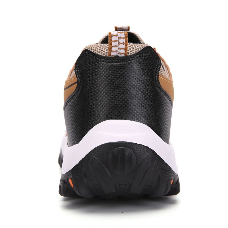 Outdoor-Herren-Low-Top-Freizeit-Wander- und Bergsteigerschuhe, Obermaterial aus Leder, große Offroad-Tourismusschuhe_voghion.com