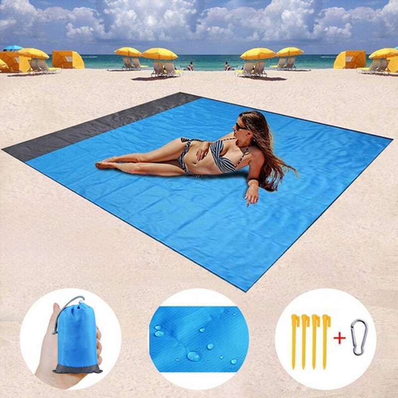 Easily Create A Comfortable Camping Experience: Oxford Cloth Damp Proof Pad, Folding Seat Cushion Is Super Awesome_voghion.com