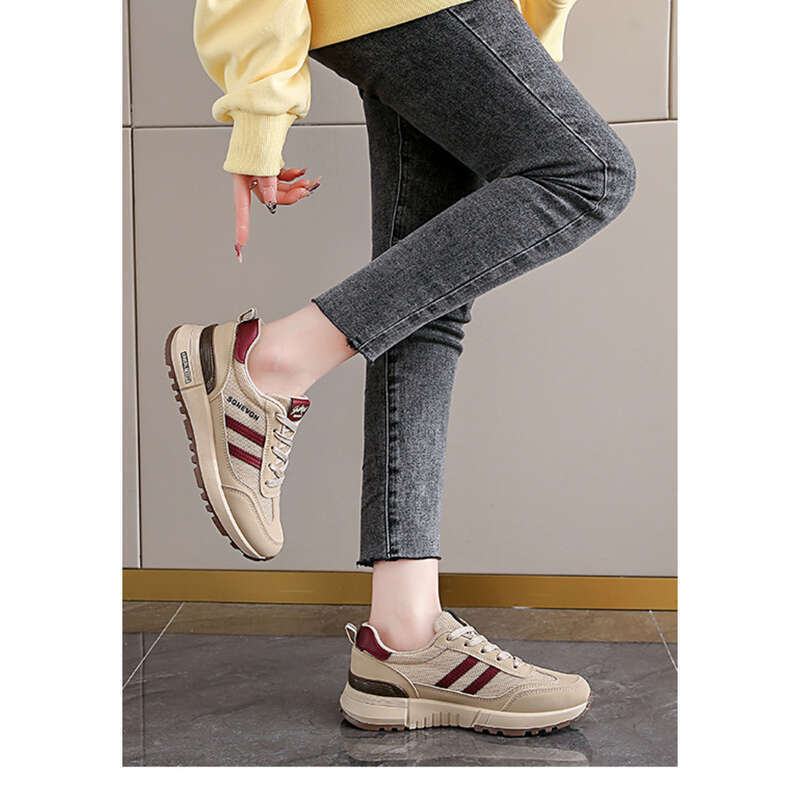 Impression Wind Net Batch Primavera Bianco Multifunzionale Piatto Tavola Studente Casual Scarpe da Donna_voghion.com