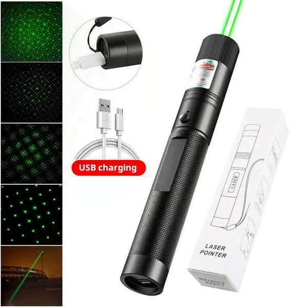 Pointeur laser vert 2 en 1 avec une longue durée de présentation pour les présentations_voghion.com