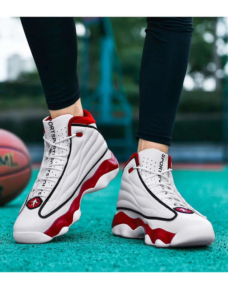 Pantofi de baschet originali pentru bărbați, pentru sală, rezistenți și antiderapanți, confortabili și antiderapanți, cu..._voghion.com