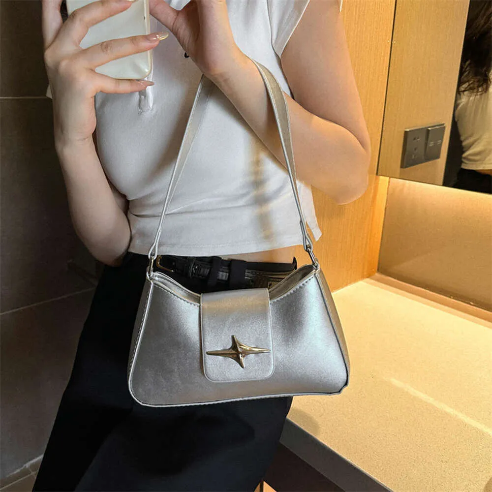 Retro Women's Y2k Pu Leather Sequin Shoulder Bag Casual Style_voghion.com