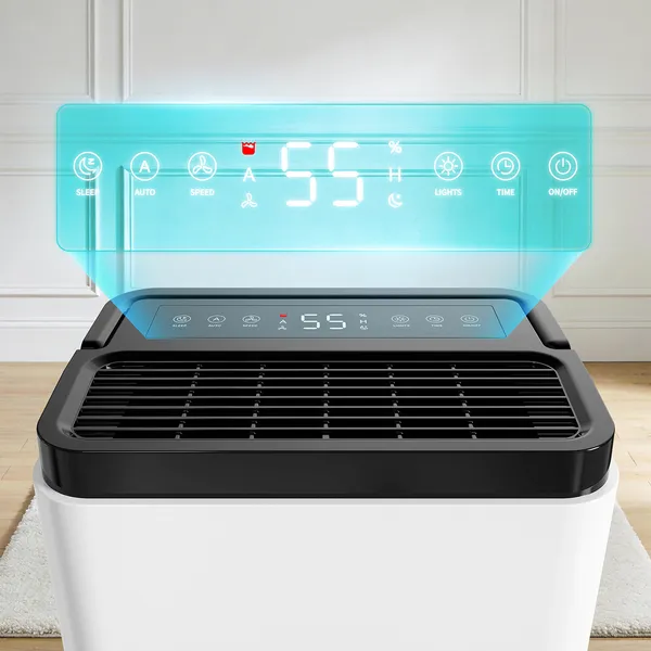 Electric Dehumidifier With Humidity Control And Timer For Home_voghion.com