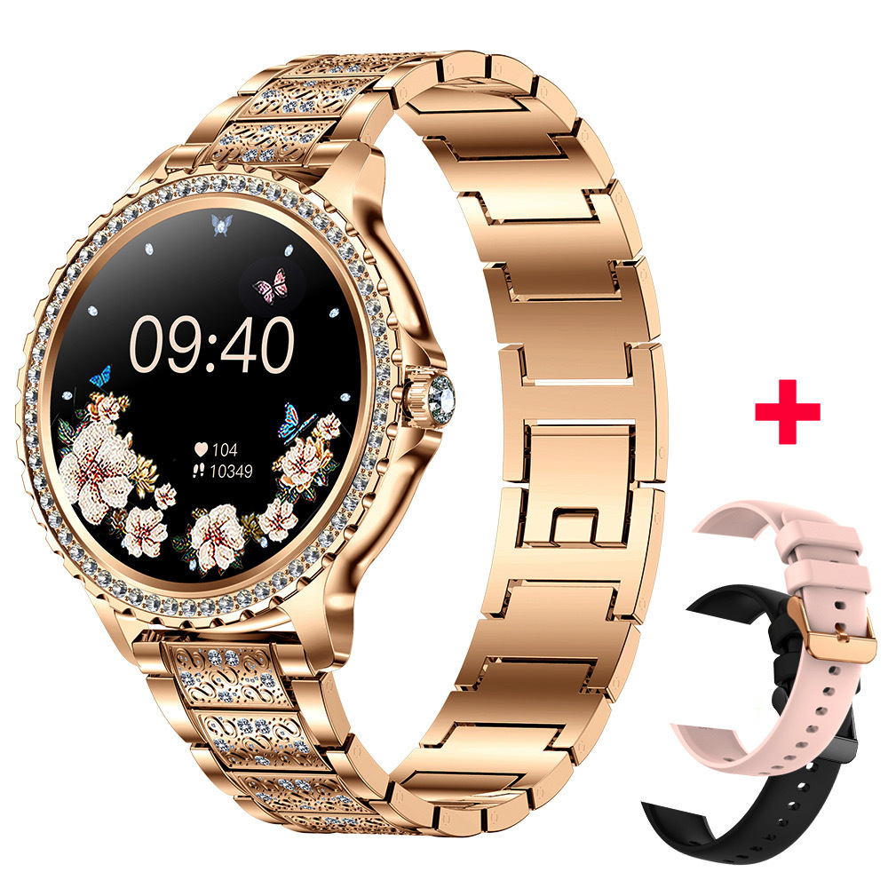 Smart Electronics fashion women's smart watch Bluetooth call AI voice assistant sports meter