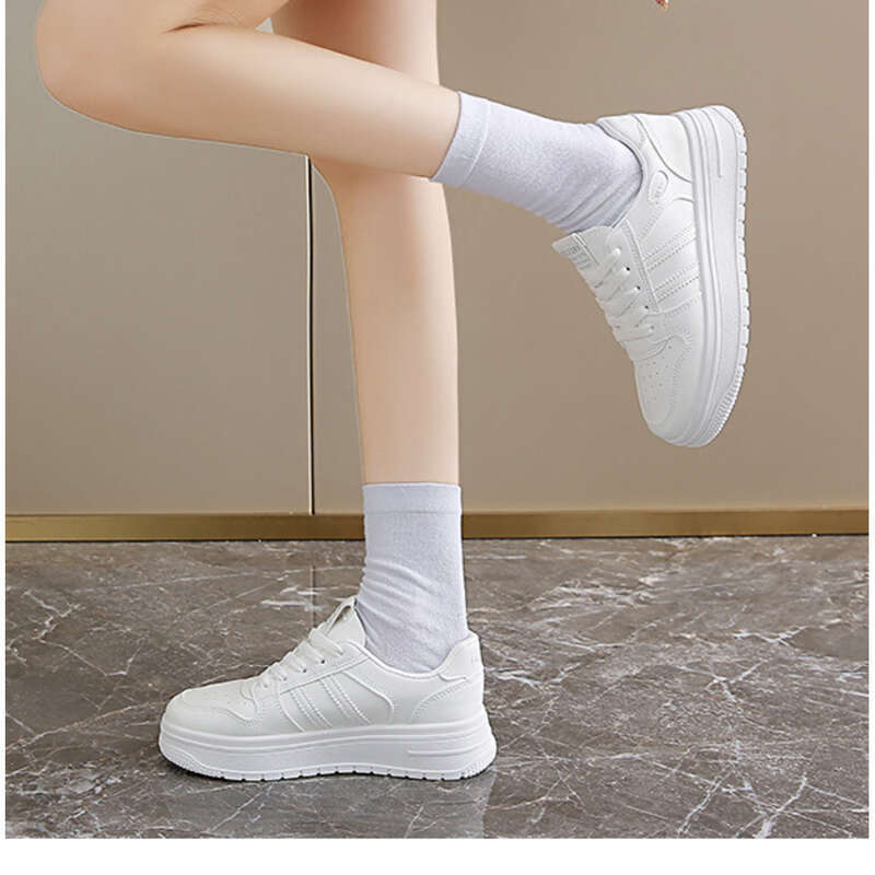 Wiosna Nowe Studenckie Casualowe Damskie Trampki_voghion.com