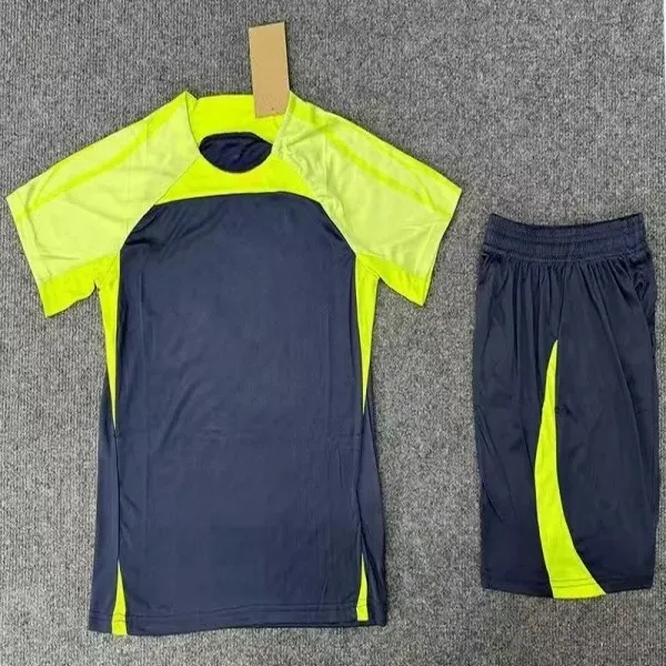 Sommer Herre Sport Træningsdragt Todelt Fiess Sæt Jogging Løbe Shirt Shorts Hurtigtørrende Mesh Træningsdragter Gym Fodbolddragt_voghion.com