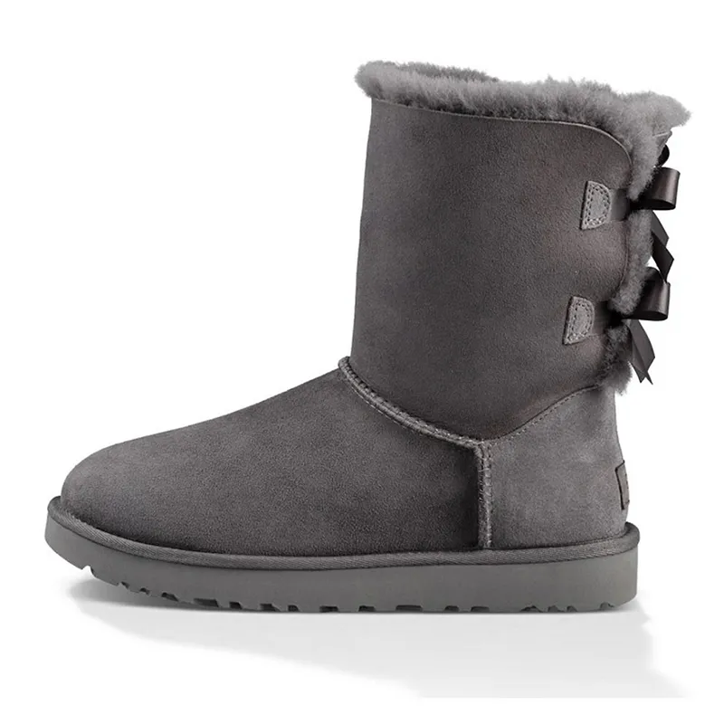 Designer Boots AUS Winter Snow Boot Women Mens Lady Fur Suede Warm Ankle Booties Triple Black Chesut Khaki Brown Walking_voghion.com