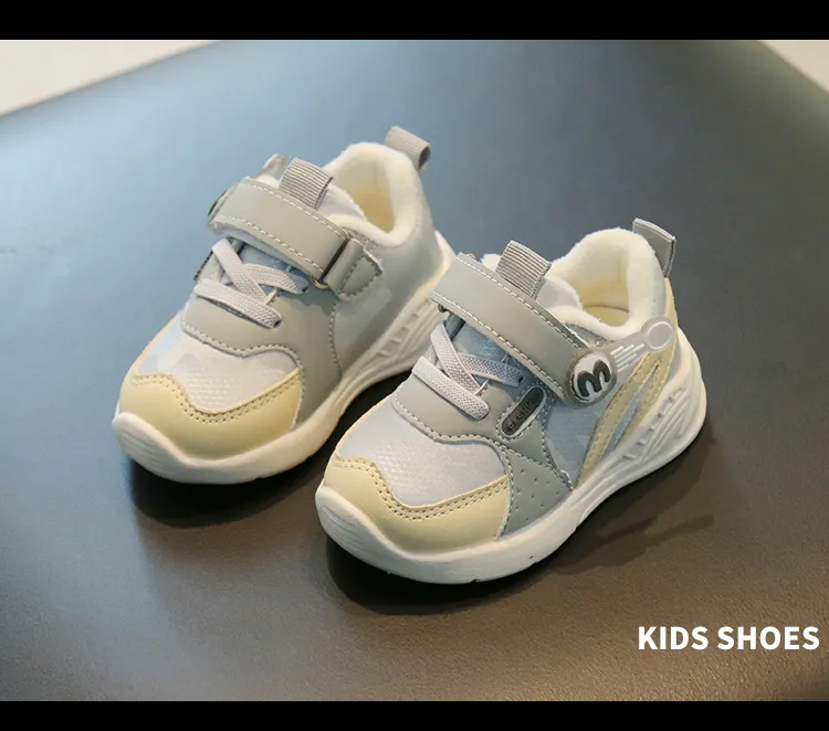 Småbarnssneakers Spädbarn Baby Utomhus Promenad Löpning Vinterskor Mjuka Sulor Halkfria Barn Pojke Flickor Sportskor Storlekar_voghion.com