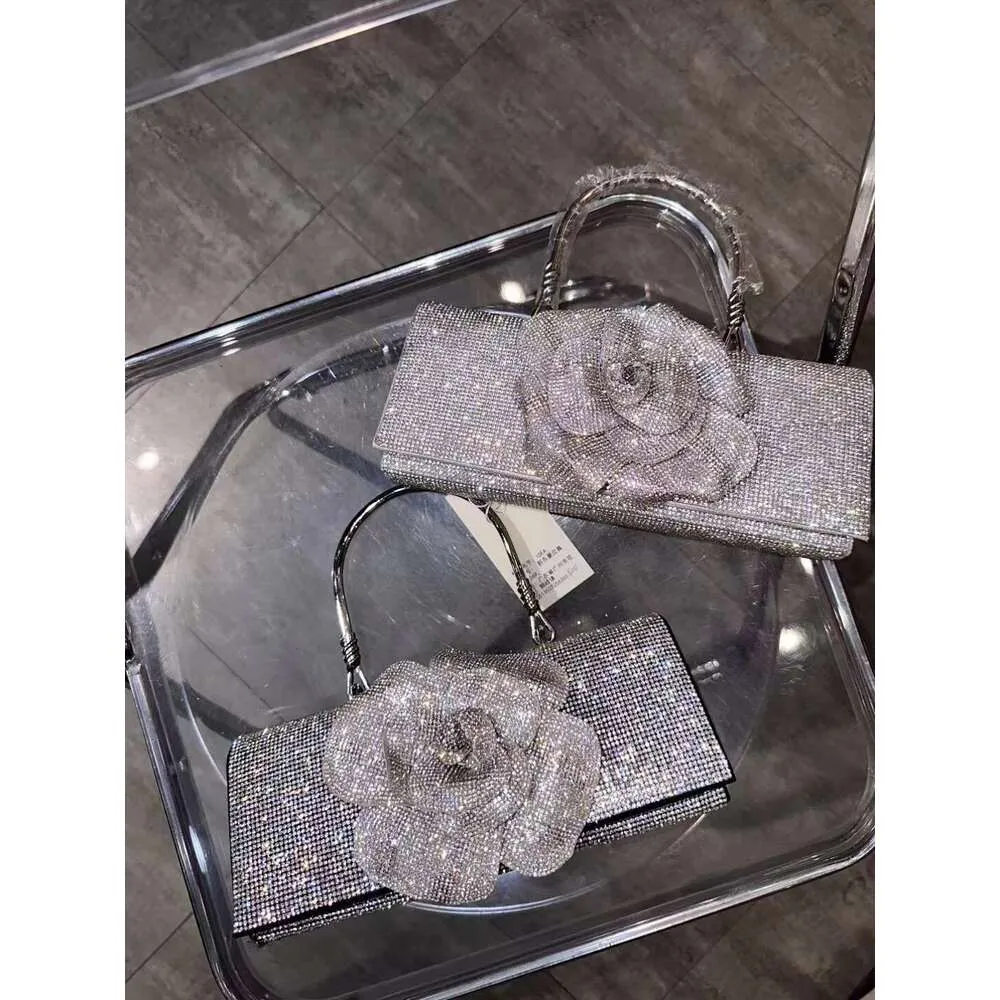 Glitter Shiny Ral Square Women's Handbag Rhies Evening Wedding Party Clutch Purse Shoulder Crossbody Bag_voghion.com