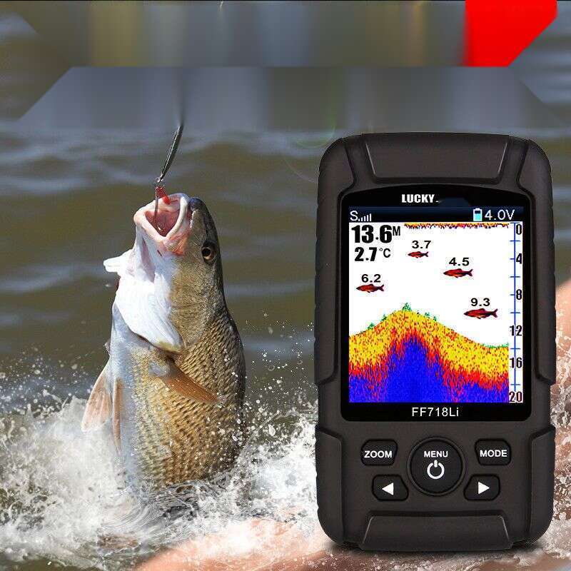 Leqi Underwater Fish Finder God Tool Ultrassônico Sonar Sem Fio Plataforma De Detecção Mar Estrada Pesca No Gelo Universal_voghion.com