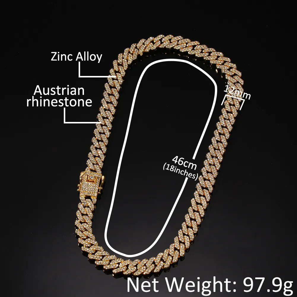 Set orologio bracciale e collana iced out da uomo finitura oro_voghion.com