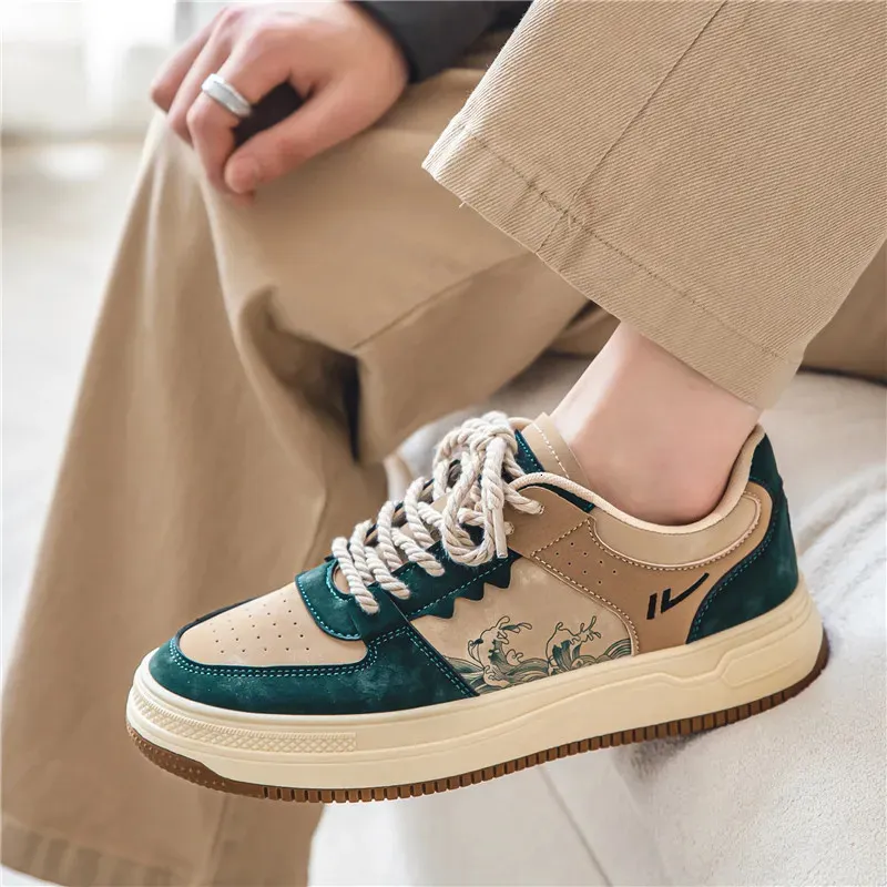 Original Mens Tennis Fashion Casual Men Gym Footwear Platform Cozy Skate Shoes In 250310_voghion.com