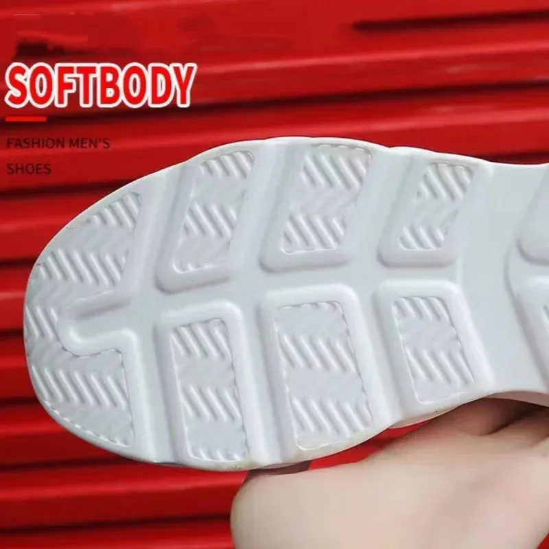 Chaussures de marche décontractées en maille à lacets pour hommes, légères et vulcanisées, Zapatillas Hombre 250530_voghion.com